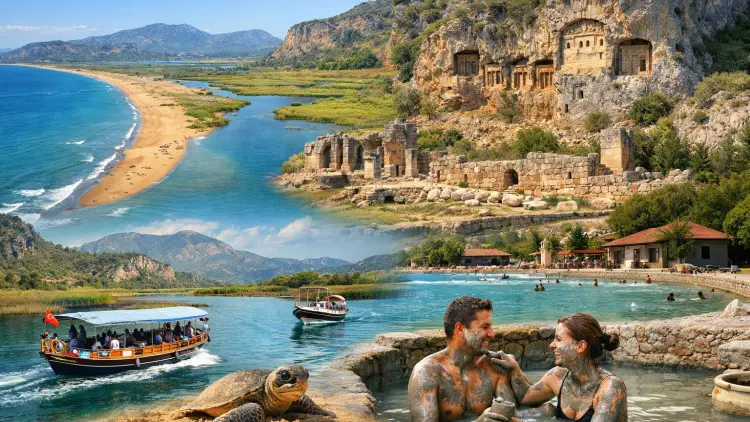 Places to Visit in Dalyan, Muğla Places to Visit in Dalyan, Muğla